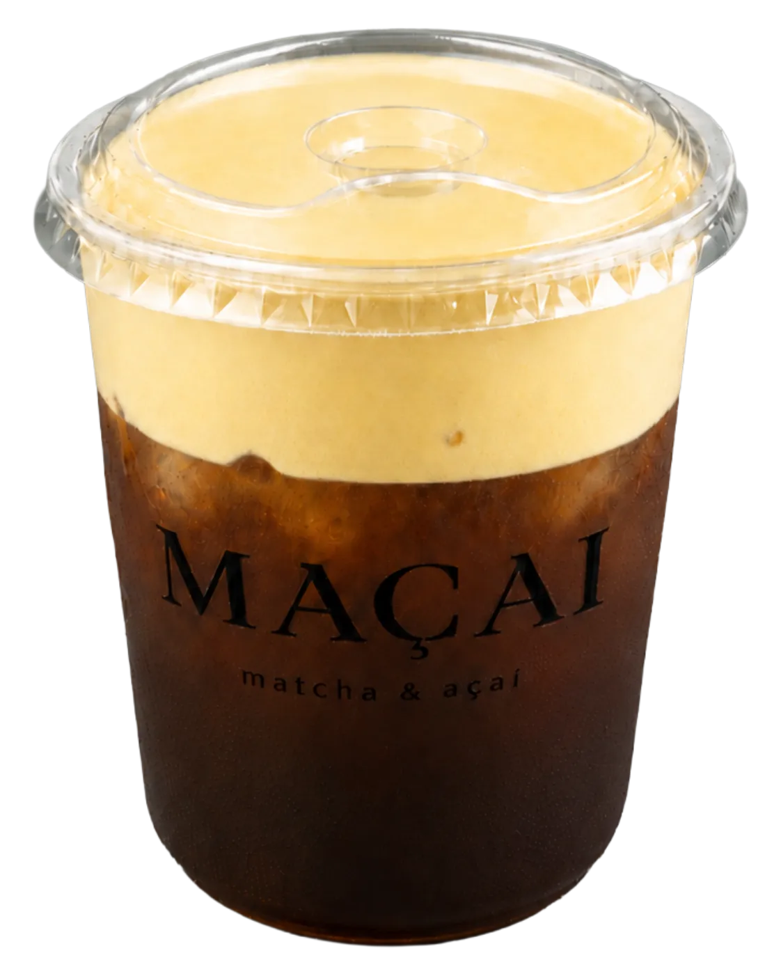 Iced Banana Coffee Foam